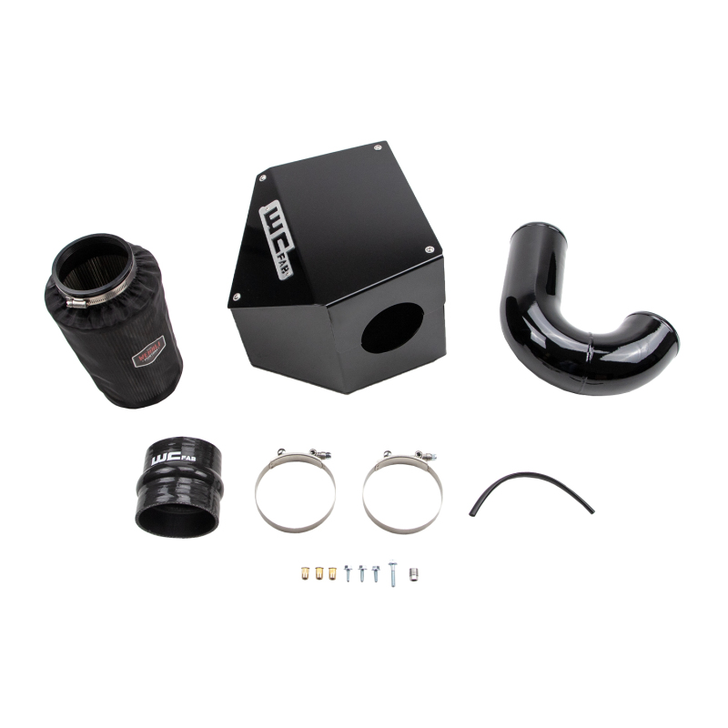 Wehrli 98.5-02 Cummins 5.9L 4in Intake Kit – Sparkle Bomber Orange